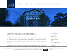 Tablet Screenshot of martinezcastejon.net